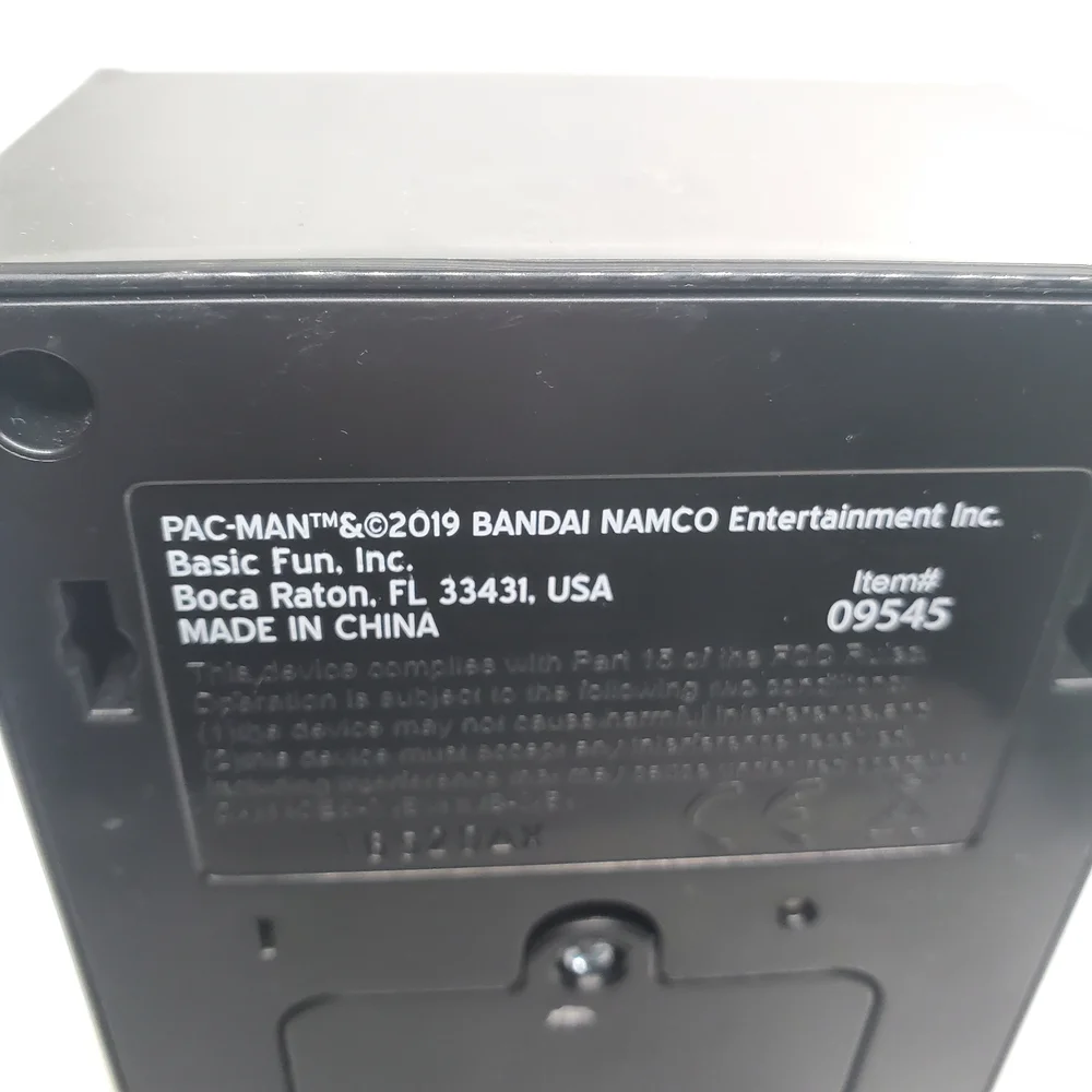 Pac-Man Retro Mini Arcade Console - Black and Yellow